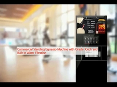 Máy espresso đứng thương mại với Oracle Touch và lọc nước tích hợp