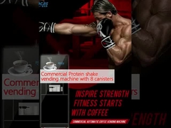 Máy bán tự động bơm protein thương mại với 8 thùng