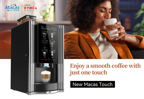 Mua MACAS màn hình cảm ứng 15,6 inch Máy bán espresso tự động 220V 50Hz sản xuất trực tuyến