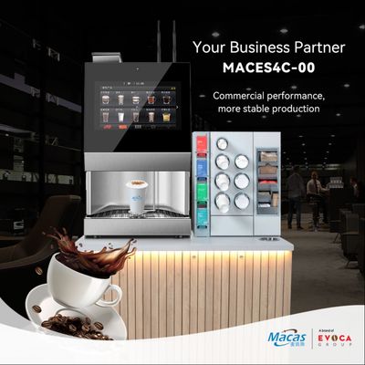 Mua Màn hình hiển thị LCD Bàn bàn đậu đến cốc Máy bán cà phê Cốc Capacity 200 Cups sản xuất trực tuyến