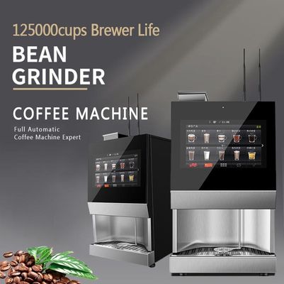 Máy bán tự động espresso 220V với màn hình cảm ứng 15.6