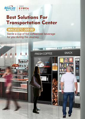 Macas Fully Automatic Freshly Ground Cabinet Coffee Machine with Multi-Ingredient Setup for Diverse Drinks
