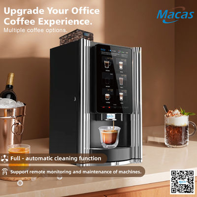 Mua Commercial Bean To Cup Cappuccino Coffee Vending Machine with 15.6inch Touch Screen Hot drinks sản xuất trực tuyến