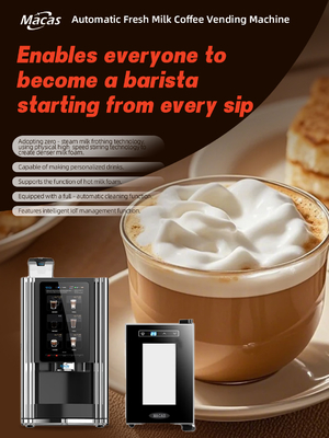 Mua Có được tách cà phê hoàn hảo mọi lúc với Máy bán cà phê Bean To Cup sản xuất trực tuyến