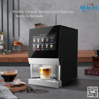 Mua Commercial Coffee Vending Machine Offering Flexible Beverage Production Including Coffee Fruit Juice and Milk Tea Options sản xuất trực tuyến