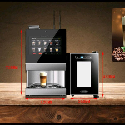 Máy bán cà phê tươi Espresso tự động 2000W 4G WIFI Internet