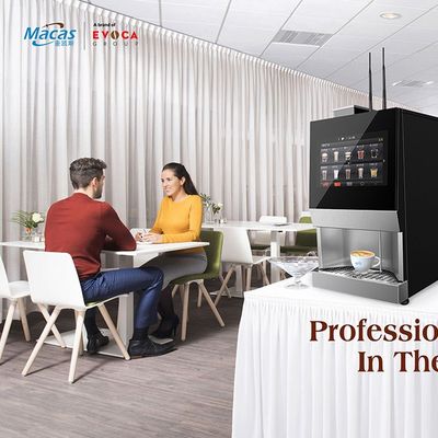 Máy bán cà phê rang mới cho việc pha cà phê thuận tiện tại văn phòng