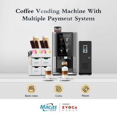 Giá tốt. Máy bán cà phê có thể tùy biến từ đậu đến cốc cho nhu cầu OCS trực tuyến
