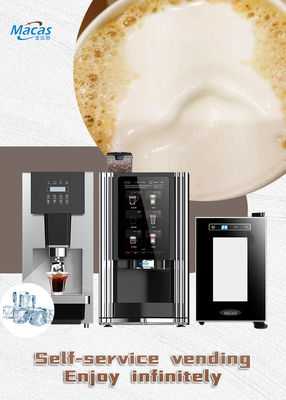 Giá tốt. Dễ dàng làm sạch và bảo trì máy bán cà phê từ hạt đến cốc trực tuyến