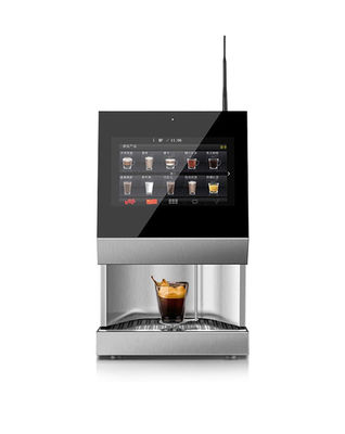 Đánh giá điện áp AC220V/50HZ 110V/60Hz Bean To Cup Máy bán cà phê cho thị trường
