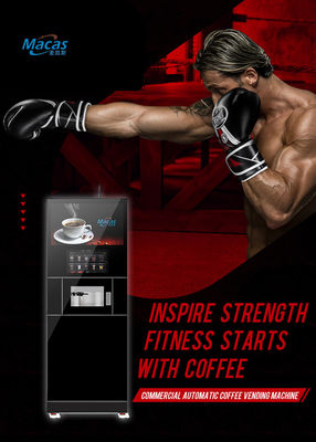 Máy bán tự động bơm protein thương mại với 8 thùng