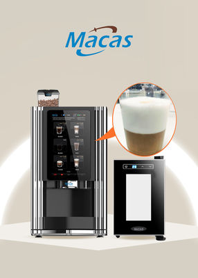 Cửa hàng bán hàng máy bán cà phê sữa tươi