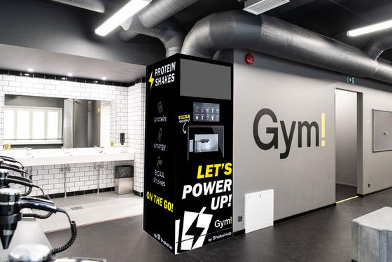 Giá tốt. Máy bán protein tự động trong phòng tập thể dục trực tuyến