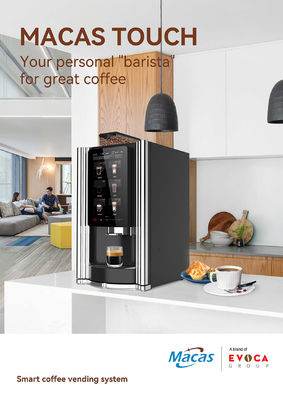 Giá tốt. Máy bán cà phê tự động 220V 2000W với màn hình cảm ứng 15,6 inch trực tuyến