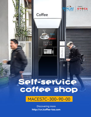 Máy bán tự phục vụ cà phê Espresso với Internet 4G