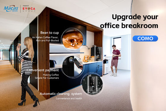 Máy bán cà phê thông minh và nhỏ gọn cho việc triển khai OCS bởi Evoacas